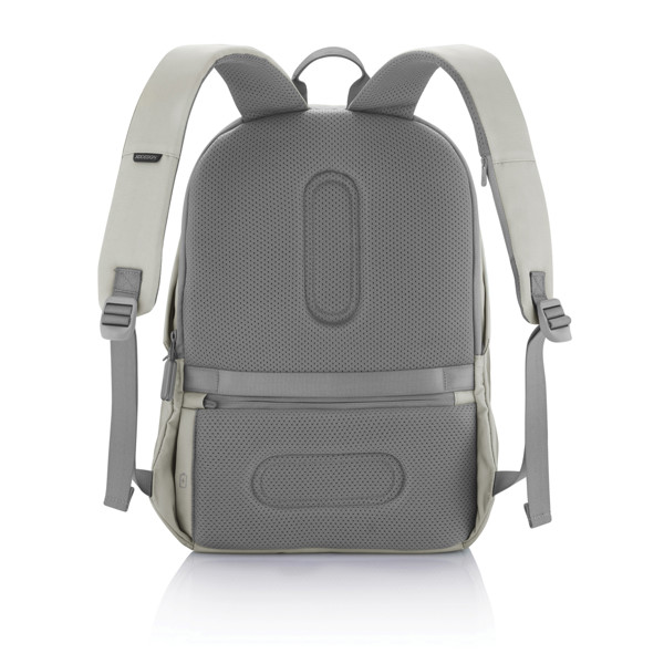 Bobby Soft, Anti-Diebstahl-Rucksack - Sanddust / Grau