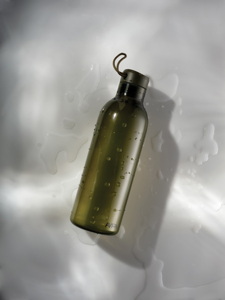 Bottiglia Avira Atik in PET riciclato RCS 500 ML - Verde