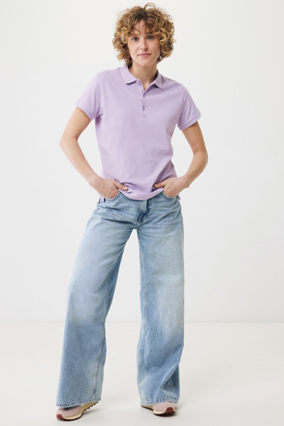 Dámské polo tričko IQONIQ Yosemite z recykl. bavlny - Lavender / XL