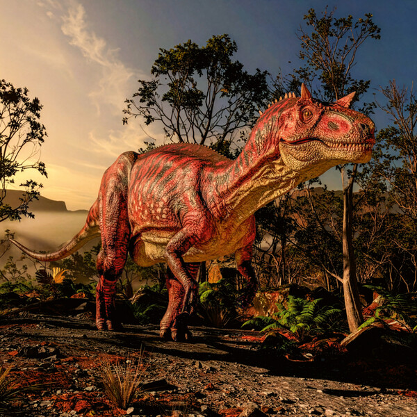 Notique Poznámkový Kalendář Dinosauři 2027, 30 x 30 cm - Východní