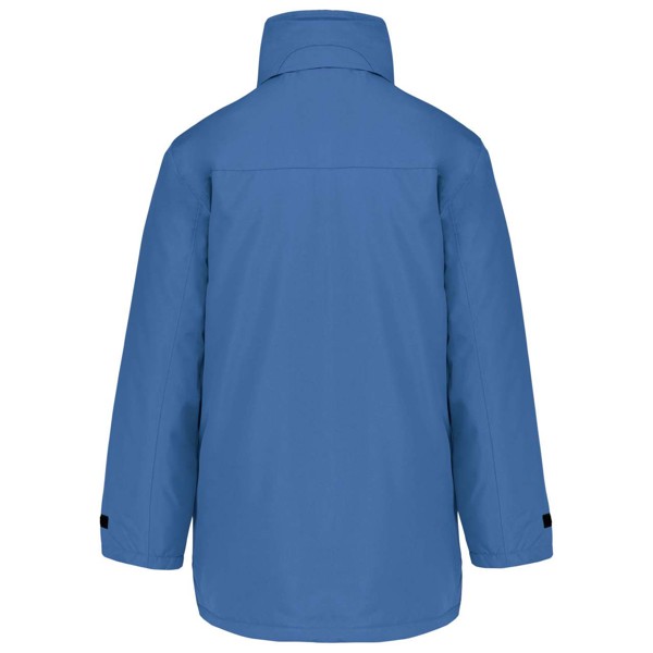 Quilted Parka - Light Royal Blue / S