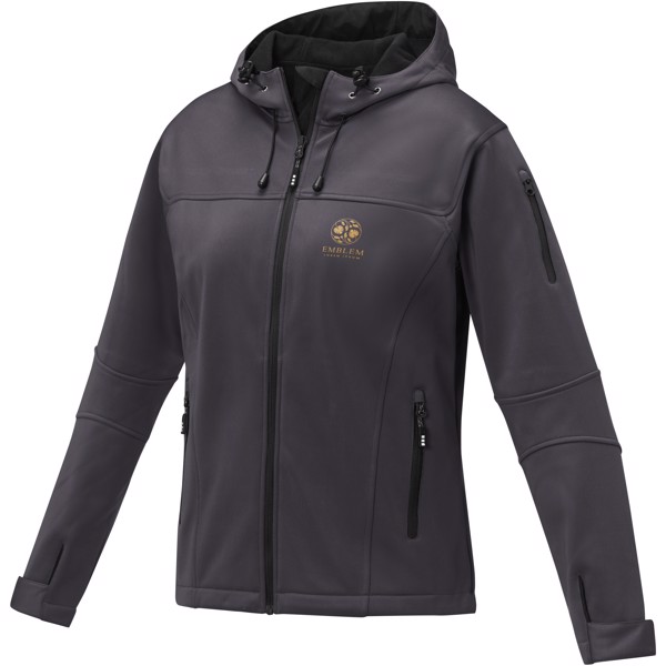 Match women's softshell jacket - Storm Grey / XL