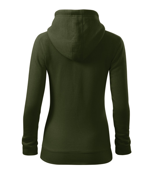 Mikina Dámská Malfini® Trendy Zipper - Military / 2XL