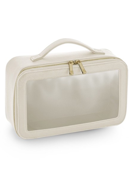 Boutique Clear Window Travel Case - Oyster
