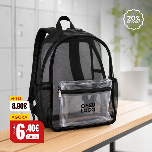 Mochila reciclada de 18L - branco