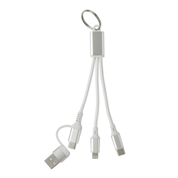 Charging Cable Fantail - Silver