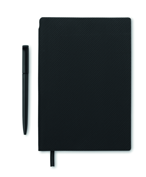Nota notebook A5,160 pages recycled paper - Black