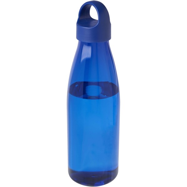 Bouteille d’eau Bergen de 800 ml en plastique recyclé - Bleu royal