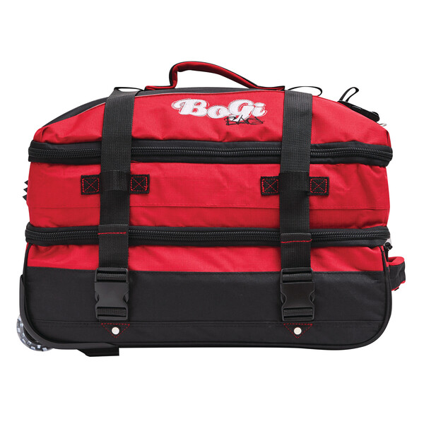 Trolley travel bag BoGi S BOGI S - black / red