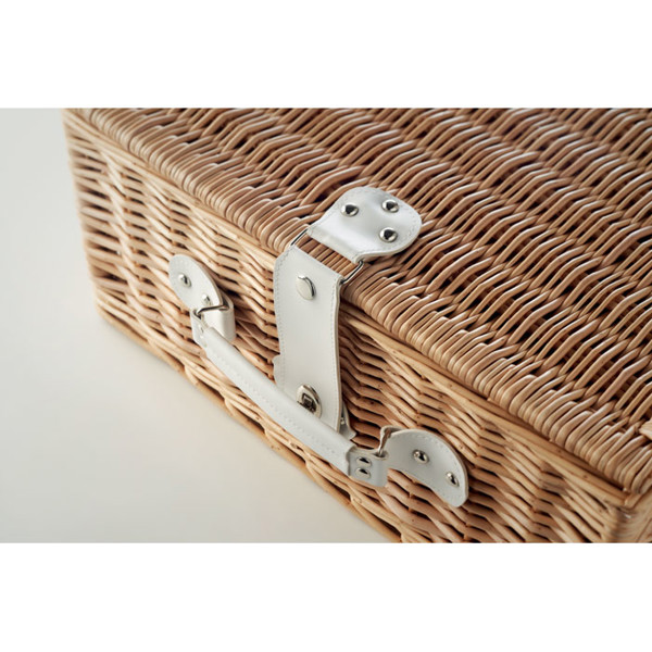 Wicker picnic basket 4 people Mimbre Plus