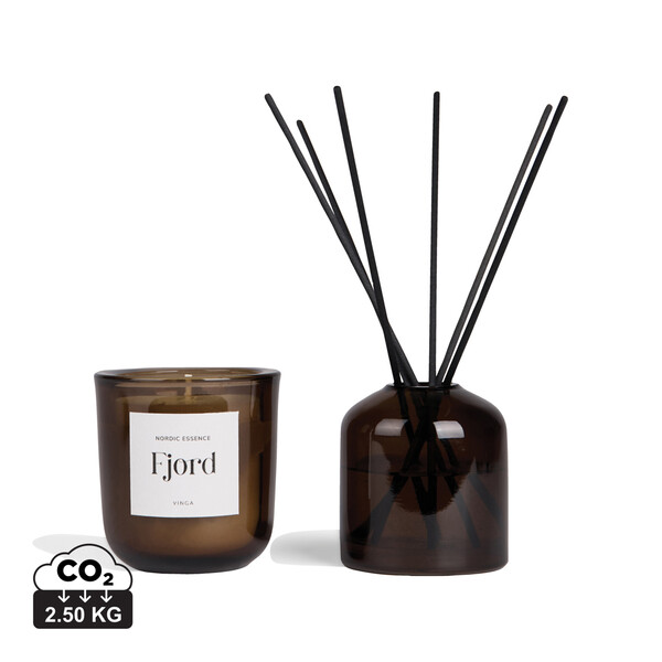 VINGA Set d'ambiance essence Nordic - Bleu / Marron Foncé
