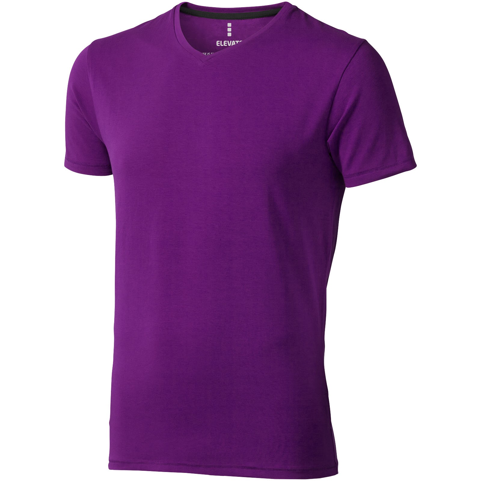 Kawartha short sleeve men's GOTS organic t-shirt - Plum / XXL