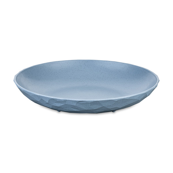 CLUB PLATE 220mm - Nature Flower Blue