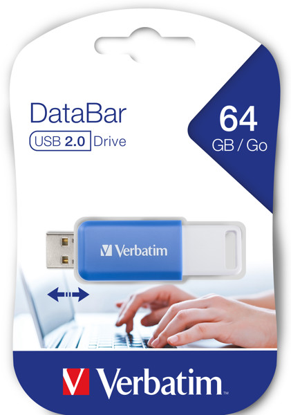 USB Flash 2.0 DataBar Verbatim - GREY