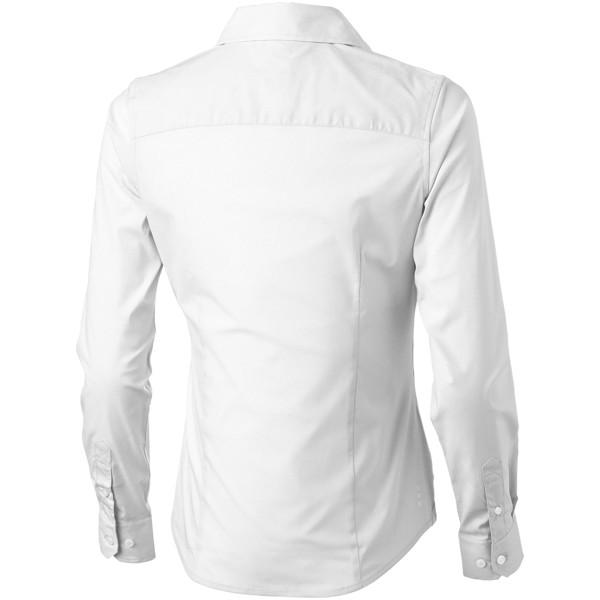 Camisa de manga larga de mujer "Hamilton" - Blanco / L