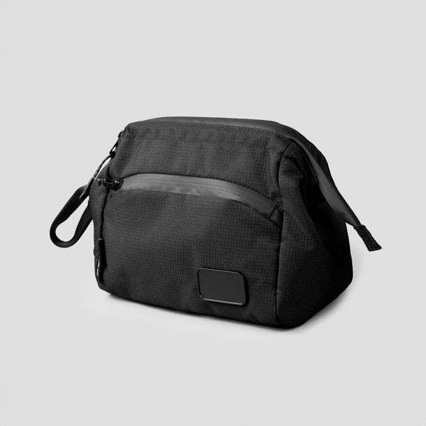 Necessaire Chili Com Estrutura Metálica, Rpet - Preto