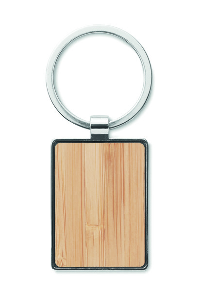Porta-chaves retangular bambu Bendigo