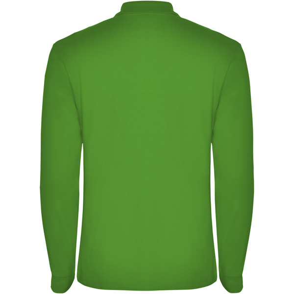 Polo da uomo a maniche lunghe Estrella - Grass Green / S