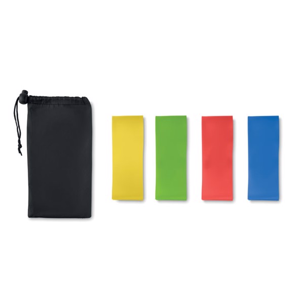 Fitband TPE fitness bands set, 4 pcs