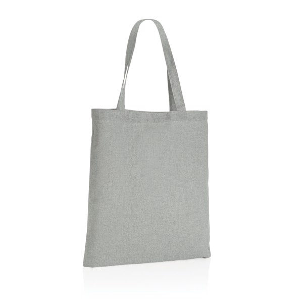 Sac tote bag en coton recyclé 145 gr Impact AWARE™ - Gris