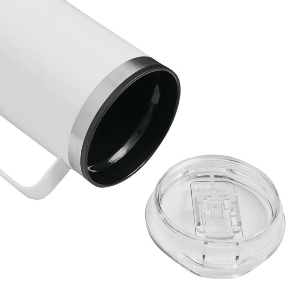 Double-Walled Travel Mug Stylemug - White