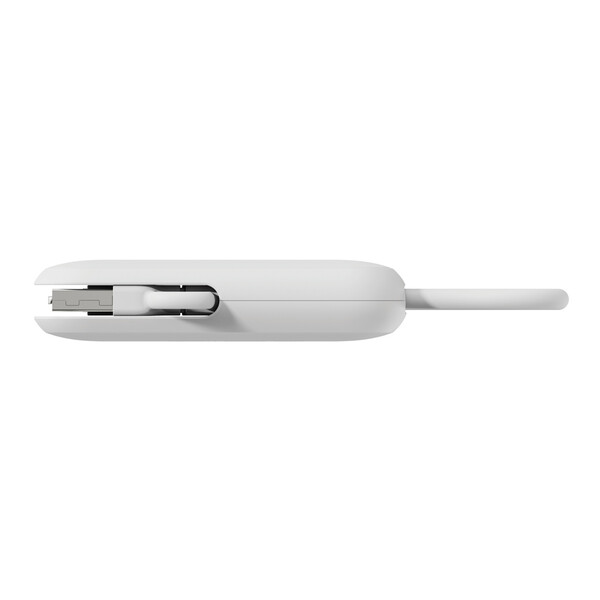 Urban Vitamin Dublin 100W 4 -in-1 keychain cable - White