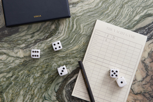 Vinga Yacht dice game,gift box