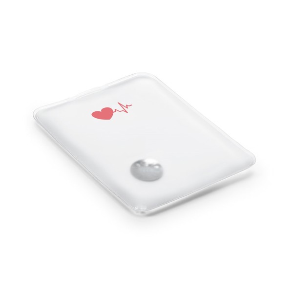 CORDEN. Heated pouch in PVC - White