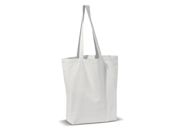 Shoulder bag canvas 250g/m² 41x12x43cm - White