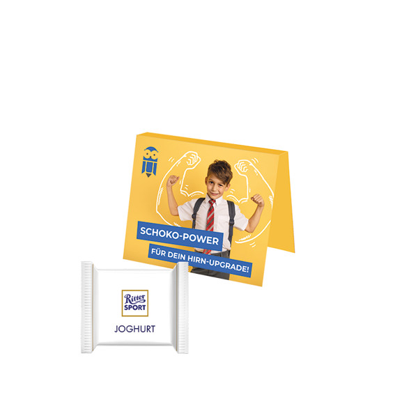 Promotion Card Midi, Ritter SPORT Mini yoghurt