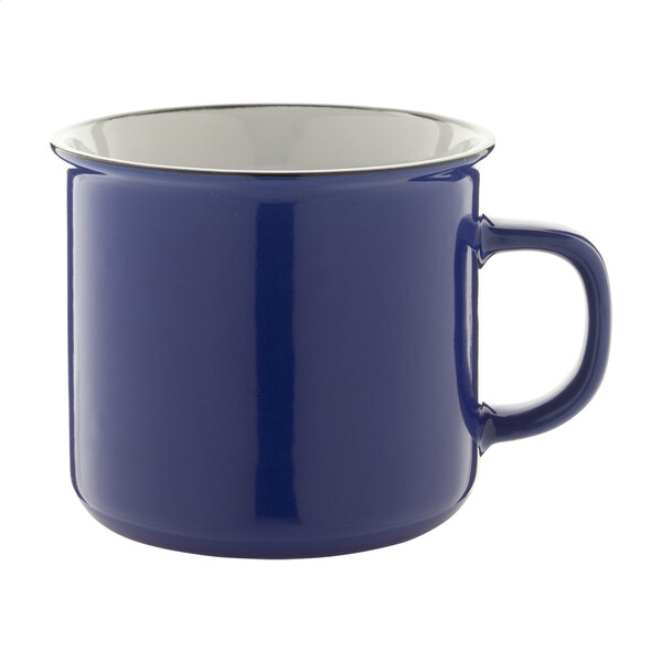 Mug Vintage Woodstock - Bleu / Blanc