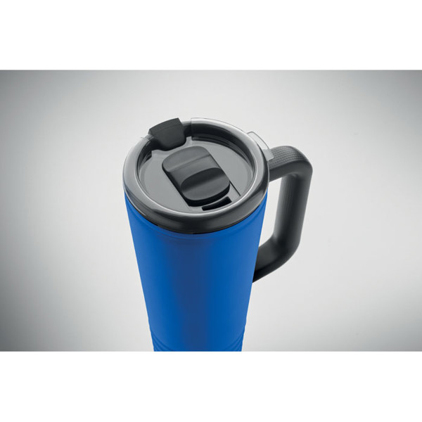 Copo de parede dupla em aço inoxidável  - Azul Royal 