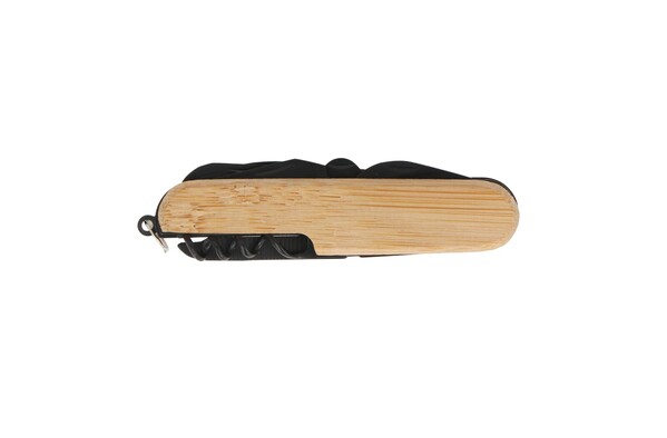 Multi-Tool-Bambus 9 Funktionen - Schwarz
