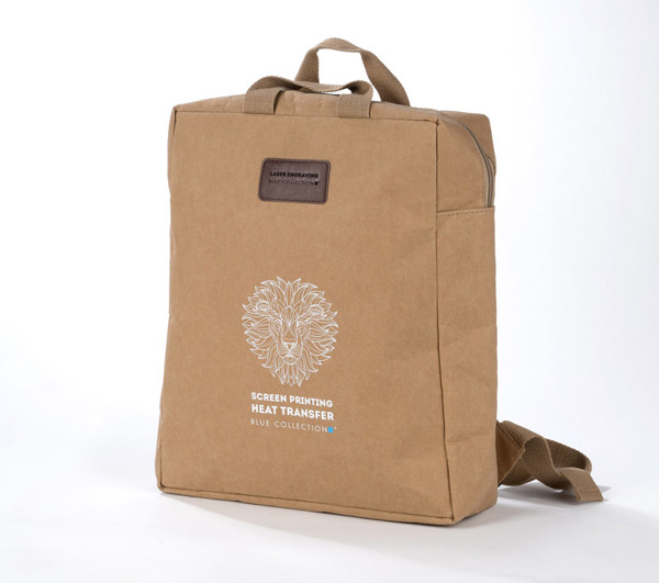 Paper backpack CHARTI