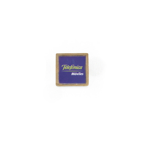 Pin-10Dourado Quadrado (15X15mm)