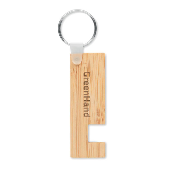 MB - Bamboo stand and key ring Gankey