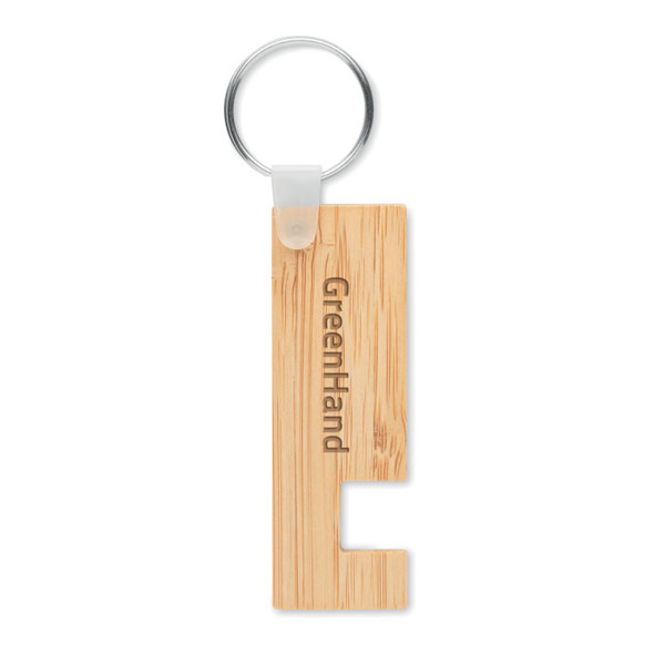 Support et porte-clés en bambou Gankey