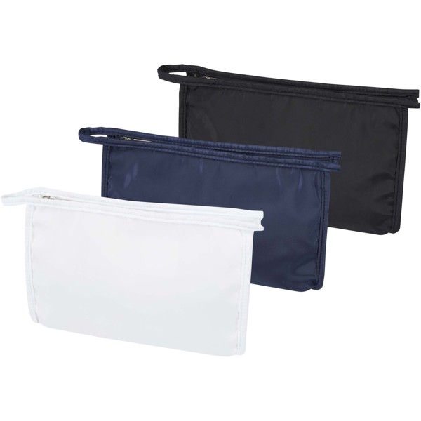 Trousse de toilette Muse en RPET certifiée GRS - Marine