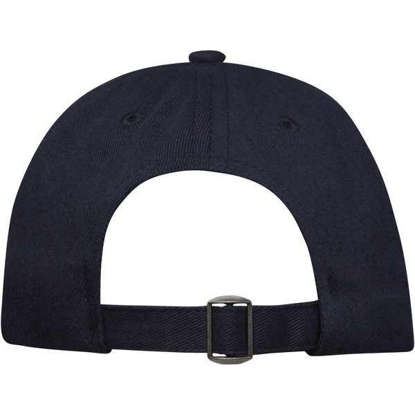 Cappellino in tessuto riciclato Aware™ a 5 pannelli Onyx - Navy