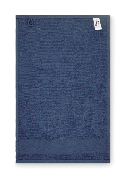 Serviette  invités en coton Island 30 - Bleu Royal