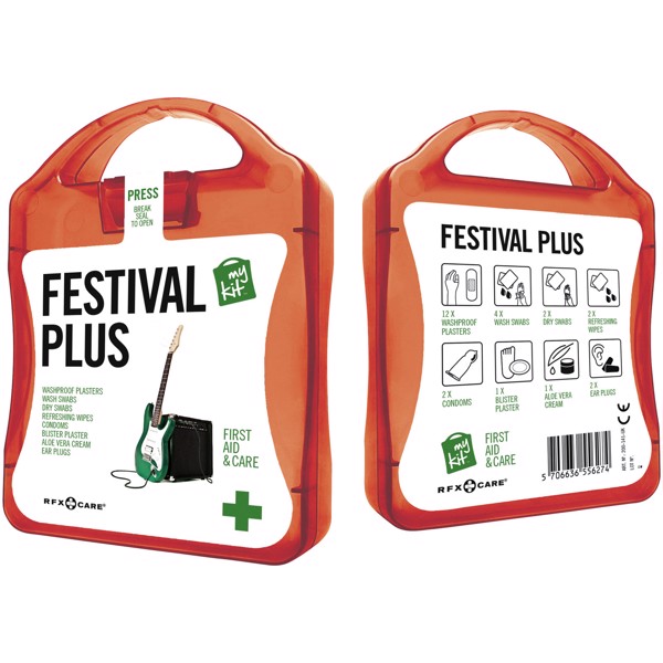 MyKit Festival Plus - Vermelho transparente