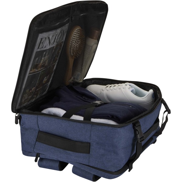 Sac à dos cabine Libra de 17" et 25 L recyclé et certifié GRS - Bleu cobalt
