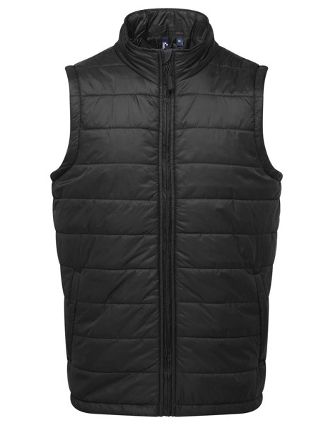 Men's 'Recyclight' Padded Gilet - Black / S