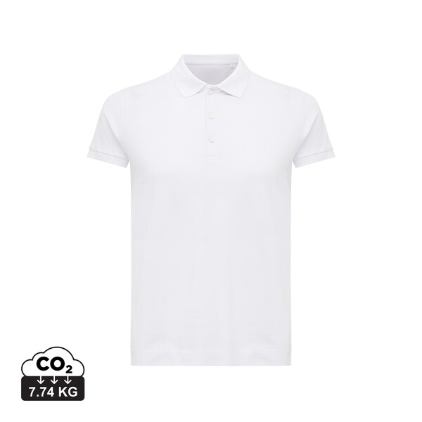Dámske polo tričko Iqoniq Yosemite z recykl. bavlny - Recycled White / XXL