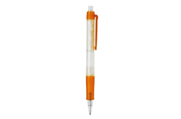 Ball pen Vegetal Pen Clear transparent - Ecru / Orange