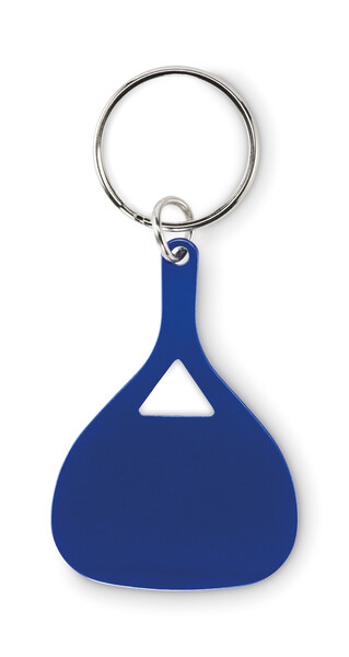 Portachiavi in alluminio Kepad - Blu