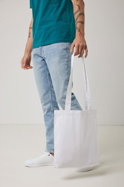 Impact AWARE™ recycled cotton tote 330 gsm - White