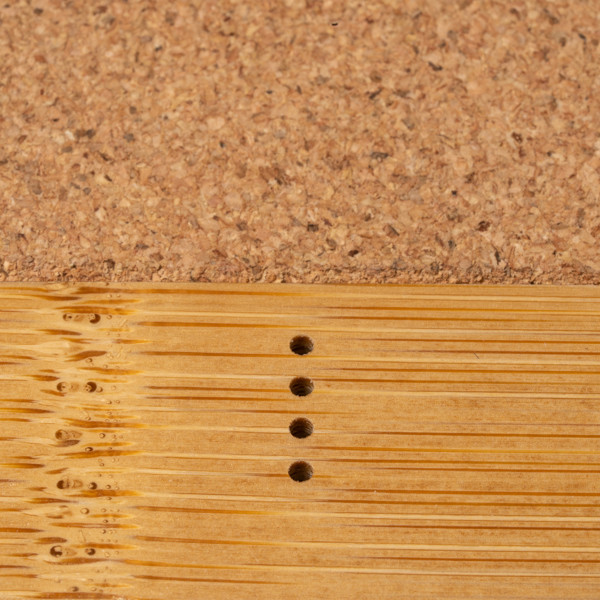 Personalised power bank in cork and bamboo 5000 mAh