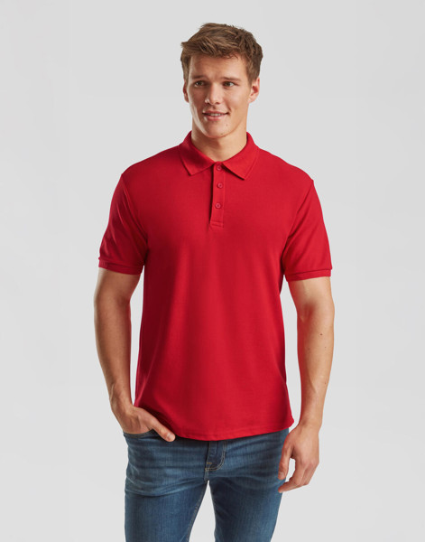 Heavyweight 65 / 35 Polo - White / S