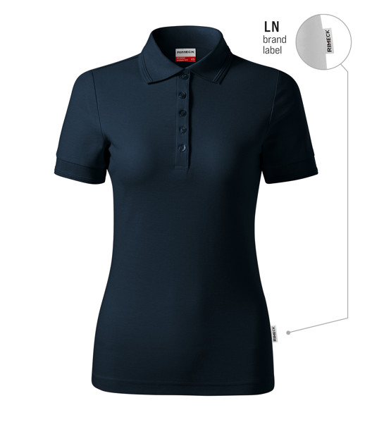 Polokošile Dámská Rimeck® Reserve - Námořní Modrá 02 (Brand Label) / S